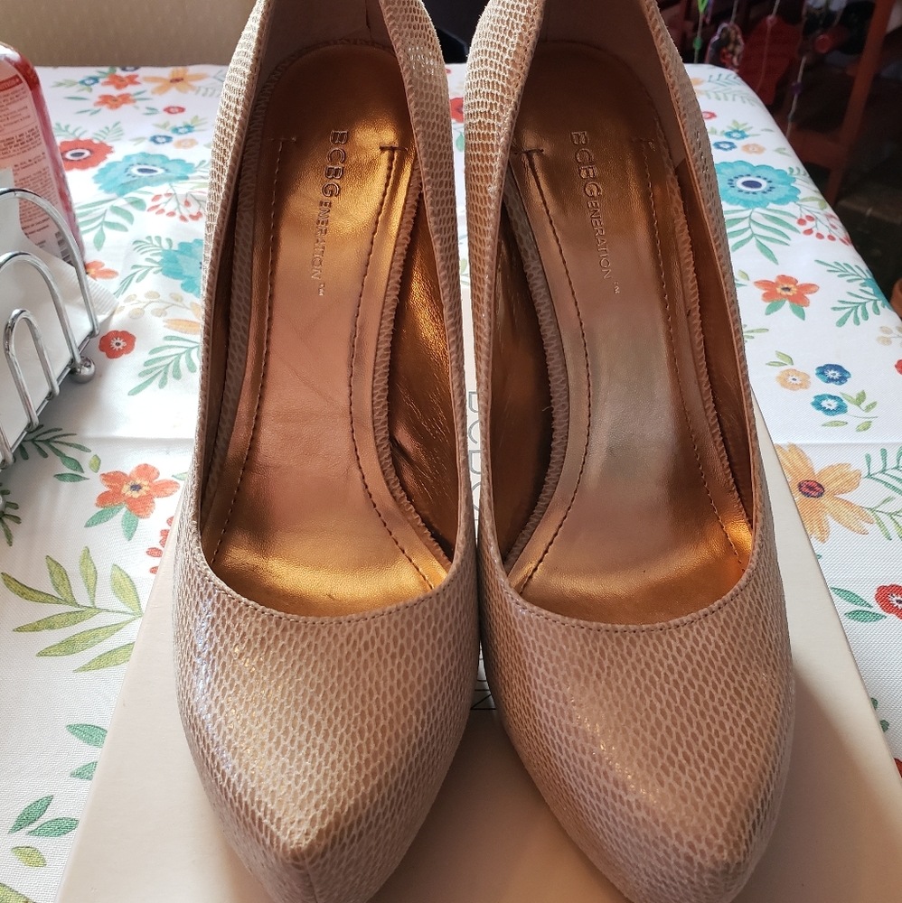 BCBG stilettos
